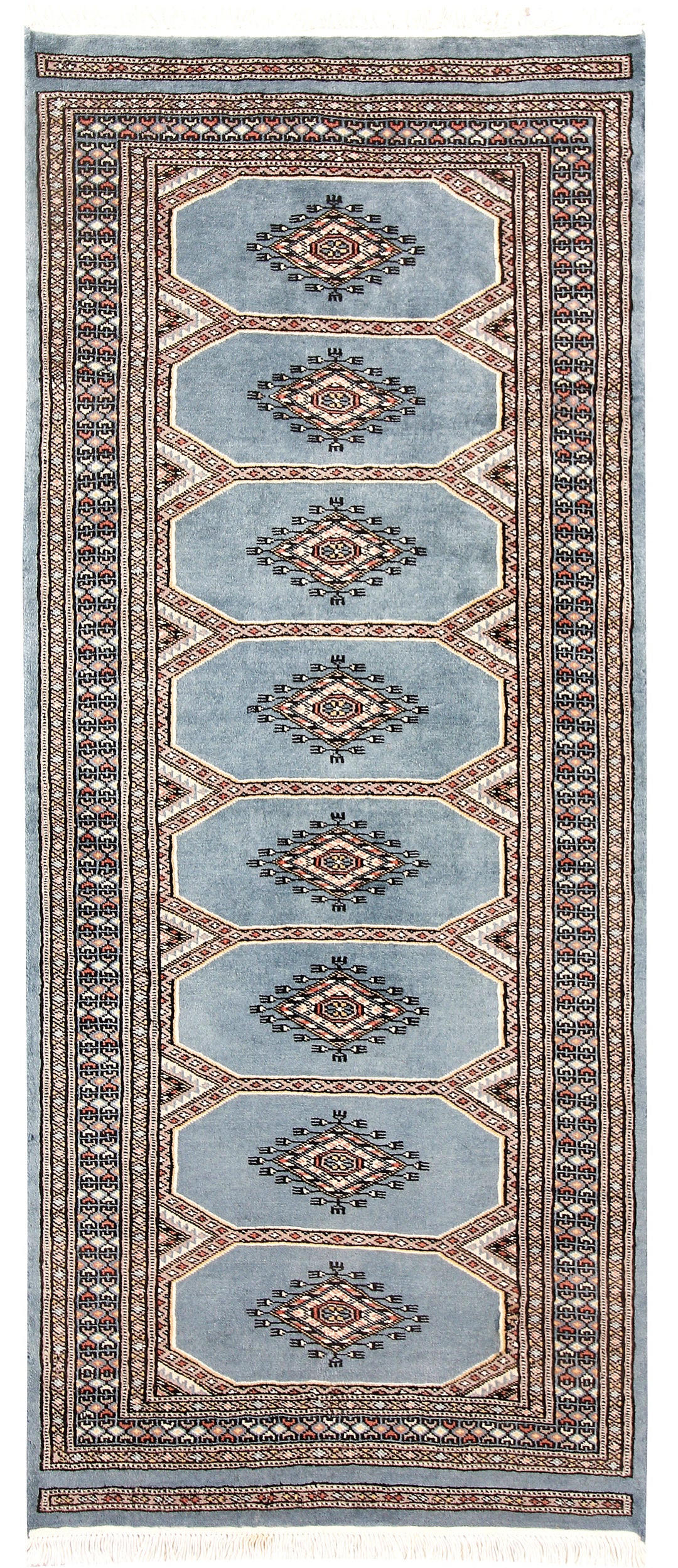 Light Slate Grey Jaldar 2' 7 x 6' 3 - No. 58734 - ALRUG Rug Store