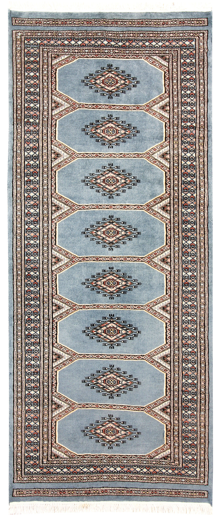 Light Slate Grey Jaldar 2' 7 x 6' 3 - No. 58734 - ALRUG Rug Store