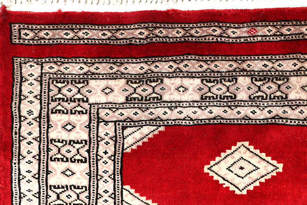Crimson Jaldar 2' 7 x 7' 2 - No. 58742 - ALRUG Rug Store