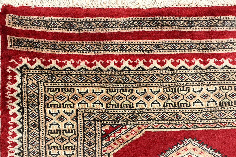 Firebrick Jaldar 2' 7 x 7' 7 - No. 58744 - ALRUG Rug Store