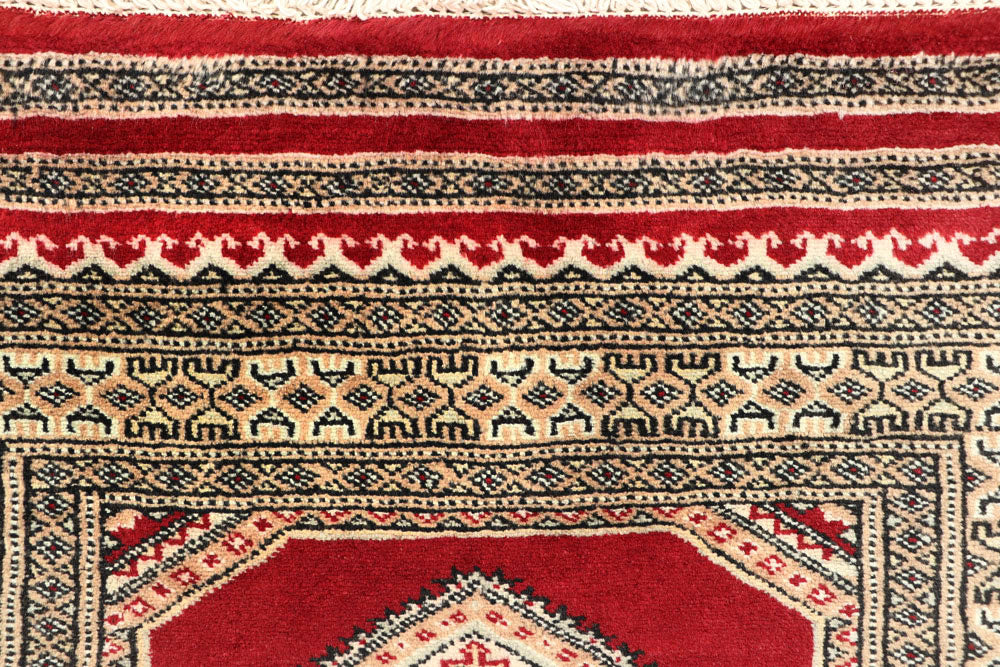 Firebrick Jaldar 2' 7 x 7' 7 - No. 58744 - ALRUG Rug Store