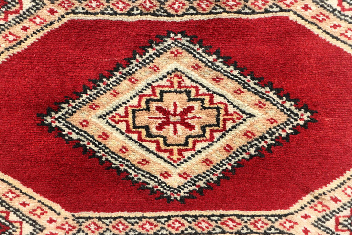 Firebrick Jaldar 2' 7 x 7' 7 - No. 58744 - ALRUG Rug Store