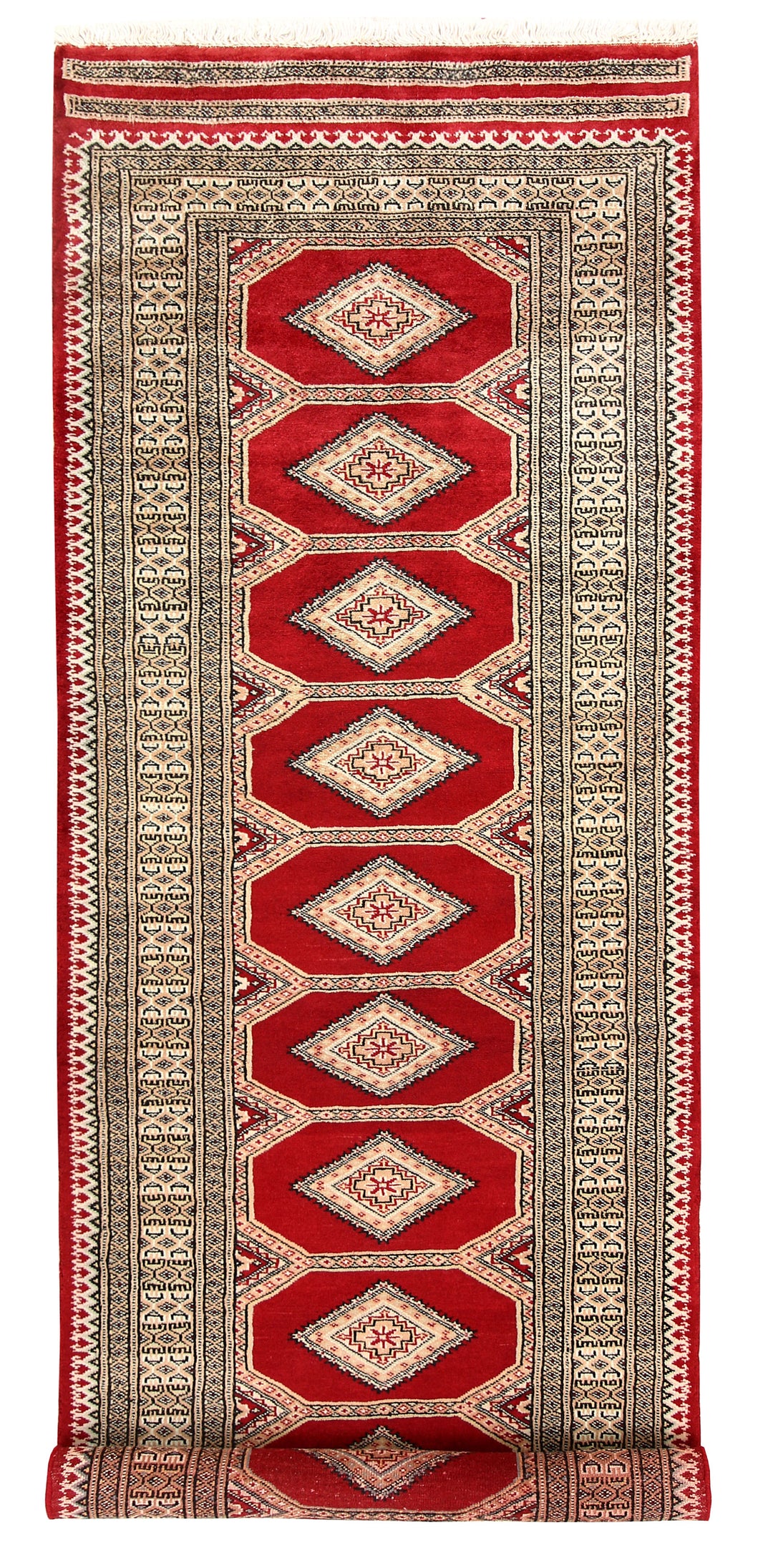 Firebrick Jaldar 2' 7 x 7' 7 - No. 58744 - ALRUG Rug Store