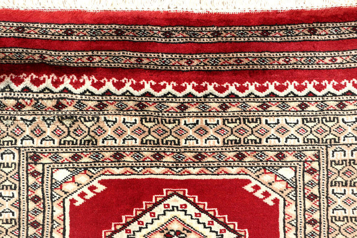 Firebrick Jaldar 2' 7 x 7' 9 - No. 58745 - ALRUG Rug Store