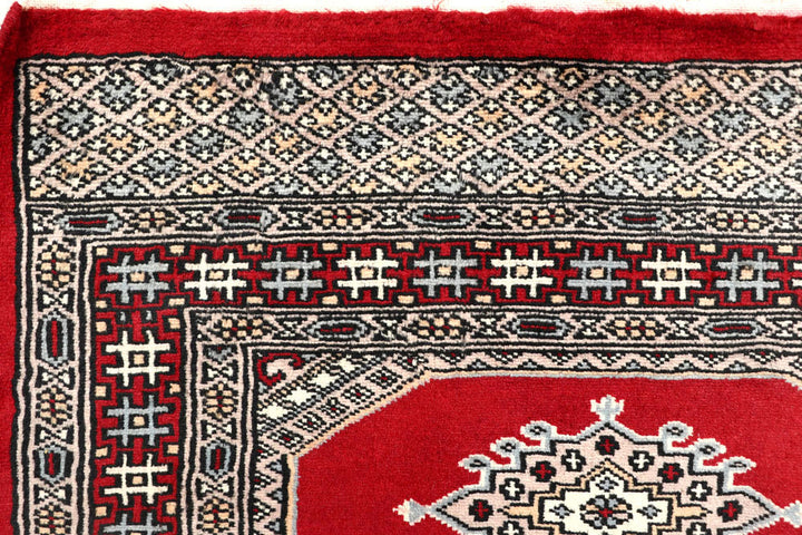 Firebrick Jaldar 2' 6 x 7' 10 - No. 58746 - ALRUG Rug Store