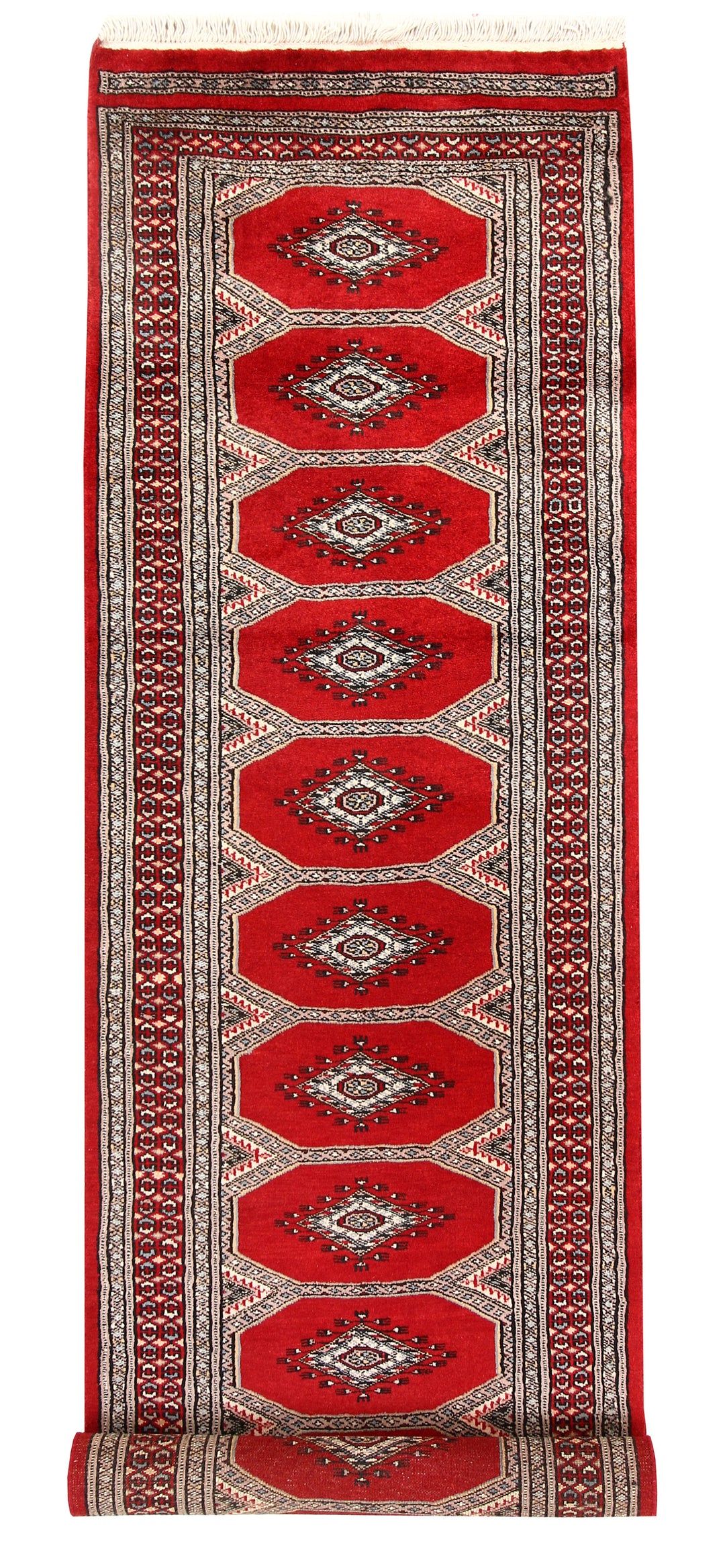 Firebrick Jaldar 2' 4 x 8' 4 - No. 58750 - ALRUG Rug Store