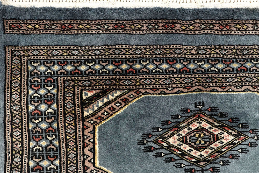 Light Slate Grey Jaldar 2' 7 x 10' 6 - No. 58770 - ALRUG Rug Store