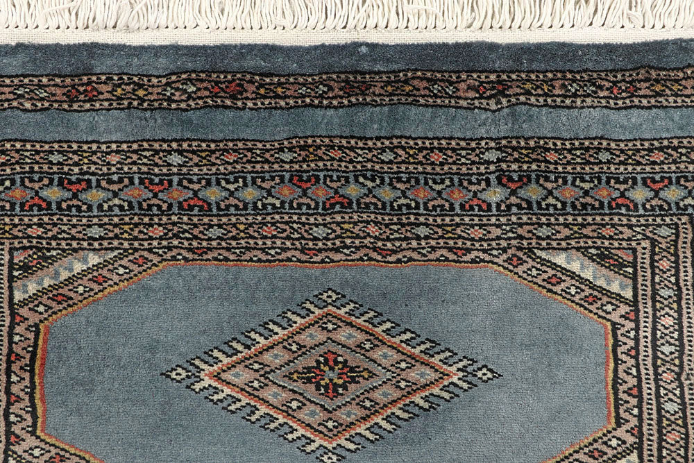 Light Slate Grey Jaldar 2' 7 x 10' 6 - No. 58771 - ALRUG Rug Store