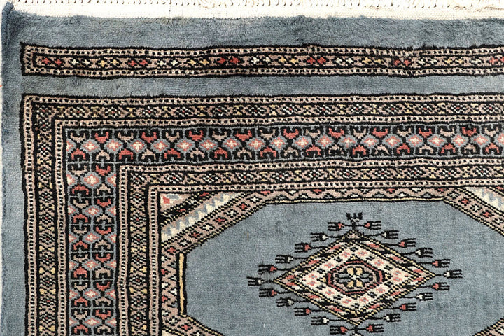 Light Slate Grey Jaldar 2' 6 x 9' 6 - No. 58772 - ALRUG Rug Store