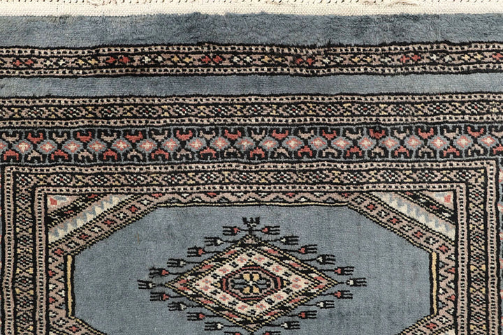Light Slate Grey Jaldar 2' 6 x 9' 6 - No. 58772 - ALRUG Rug Store
