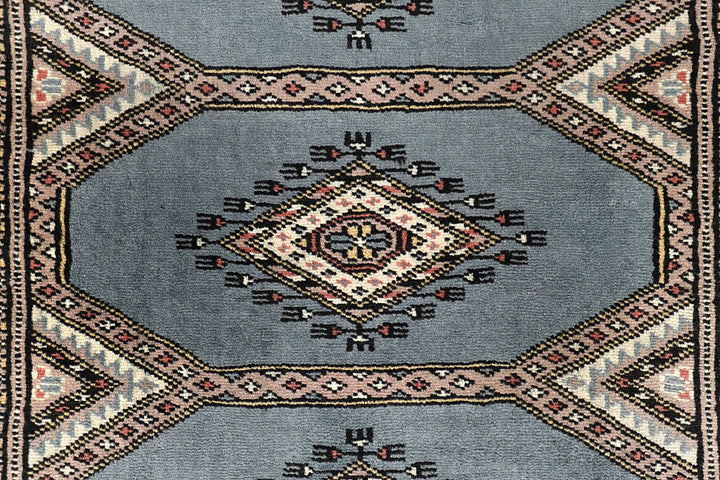 Light Slate Grey Jaldar 2' 6 x 9' 6 - No. 58772 - ALRUG Rug Store