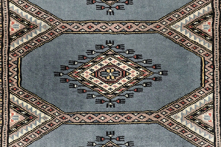 Light Slate Grey Jaldar 2'  6" x 9'  6" - No. QA31427