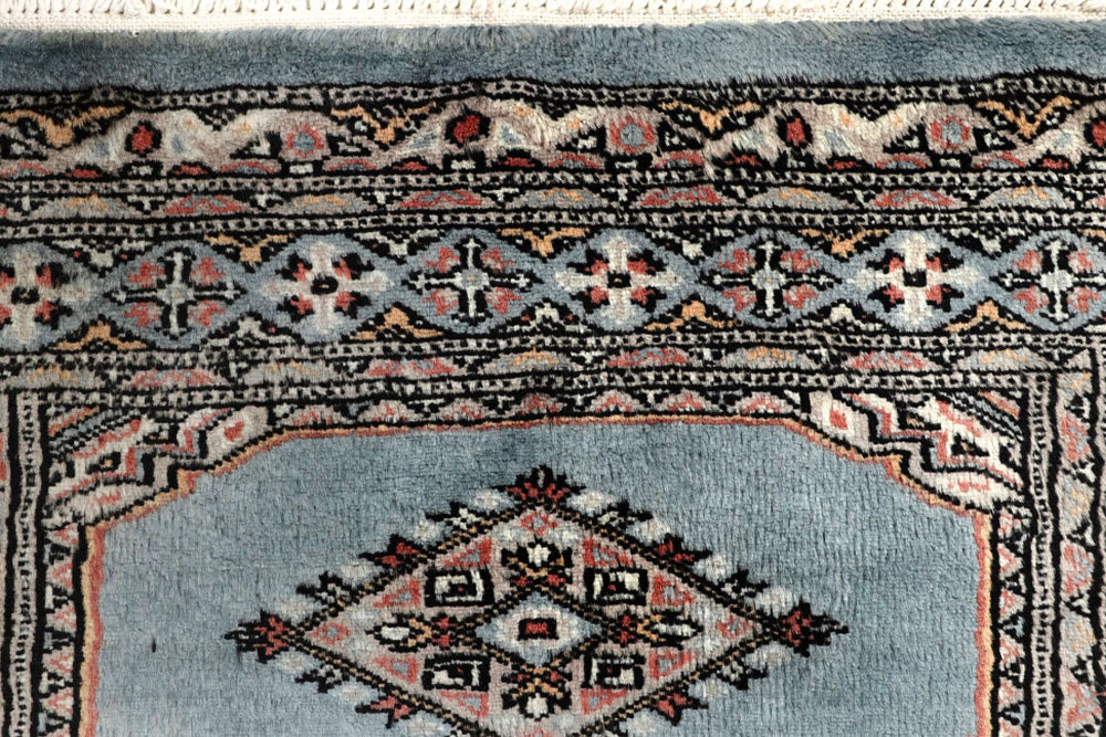 Light Slate Grey Jaldar 2' 7 x 9' 11 - No. 58774 - ALRUG Rug Store