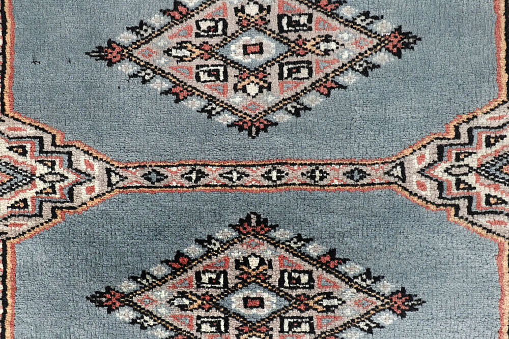 Light Slate Grey Jaldar 2' 7 x 9' 11 - No. 58774 - ALRUG Rug Store