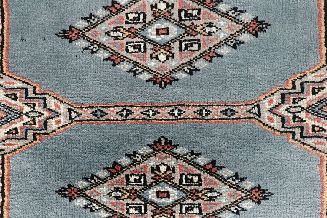 Light Slate Grey Jaldar 2'  7" x 9'  11" - No. QA38582