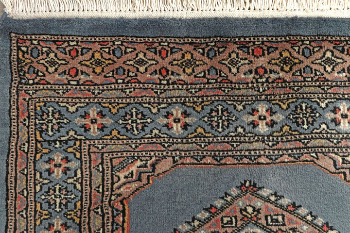 Light Slate Grey Jaldar 2' 6 x 10' 5 - No. 58775 - ALRUG Rug Store