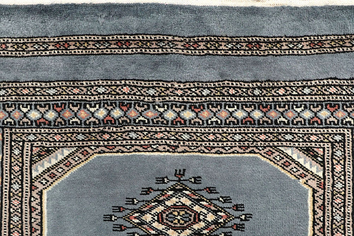 Light Slate Grey Jaldar 2' 6 x 10' - No. 58776 - ALRUG Rug Store