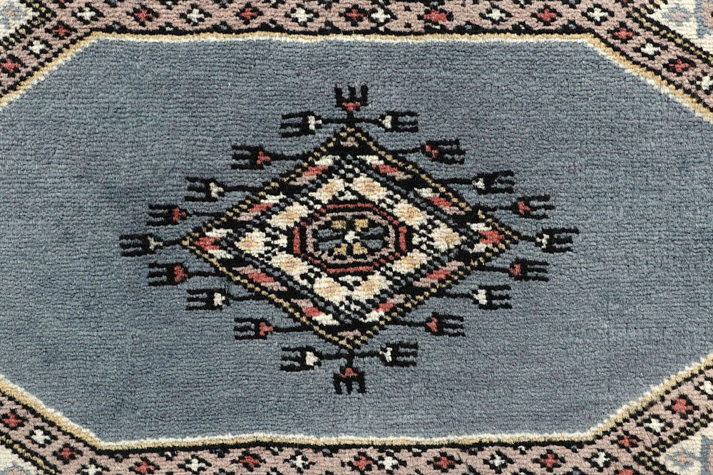 Light Slate Grey Jaldar 2' 6 x 10' - No. 58776 - ALRUG Rug Store