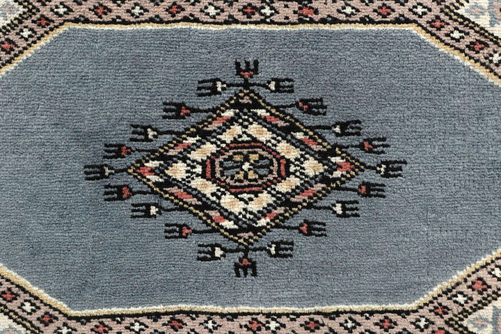 Light Slate Grey Jaldar 2' 6 x 10' - No. 58776 - ALRUG Rug Store