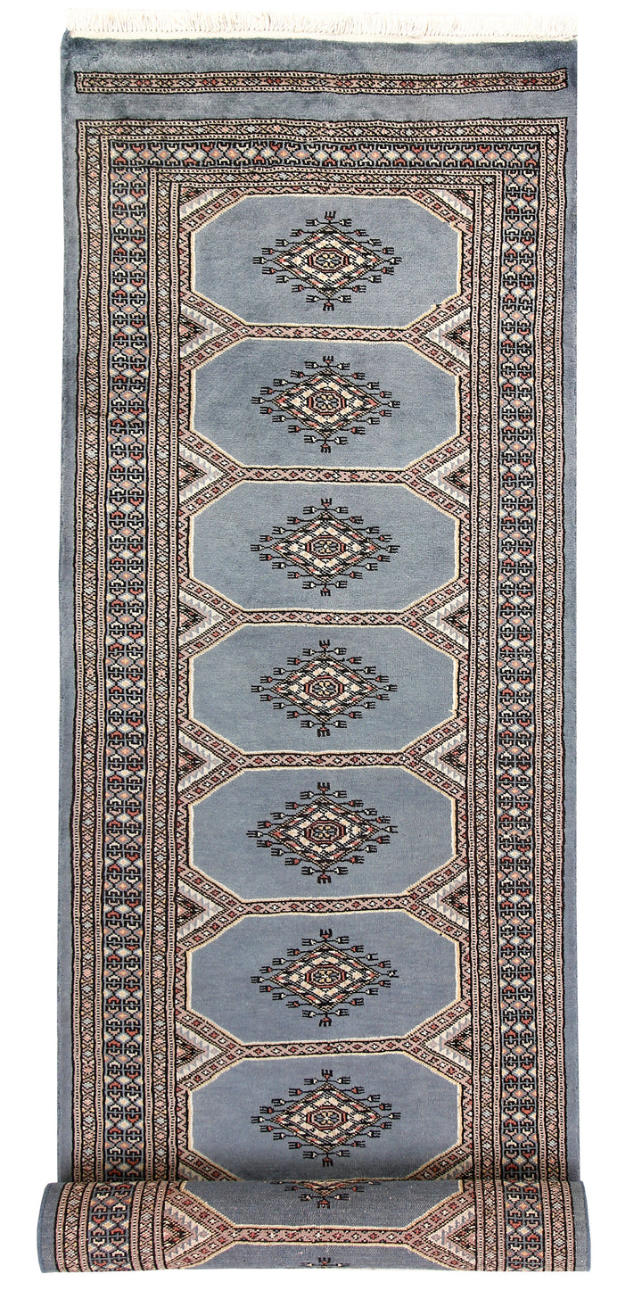 Light Slate Grey Jaldar 2'  6" x 10' " - No. QA30916