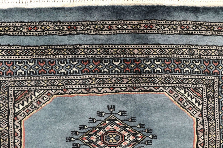 Light Slate Grey Jaldar 2' 6 x 10' - No. 58777 - ALRUG Rug Store