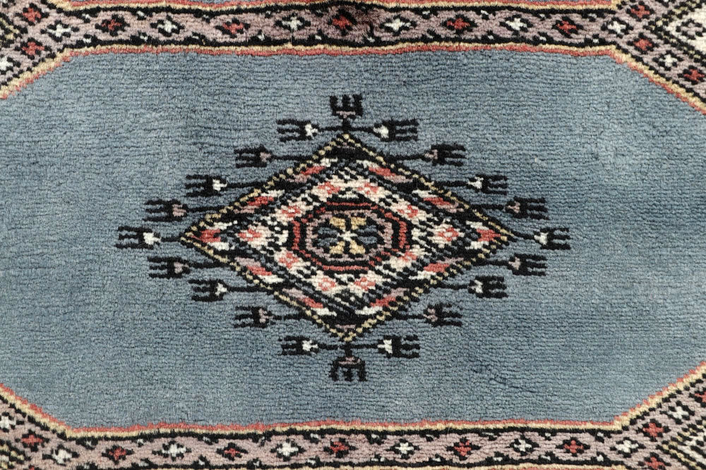 Light Slate Grey Jaldar 2' 6 x 10' - No. 58777 - ALRUG Rug Store