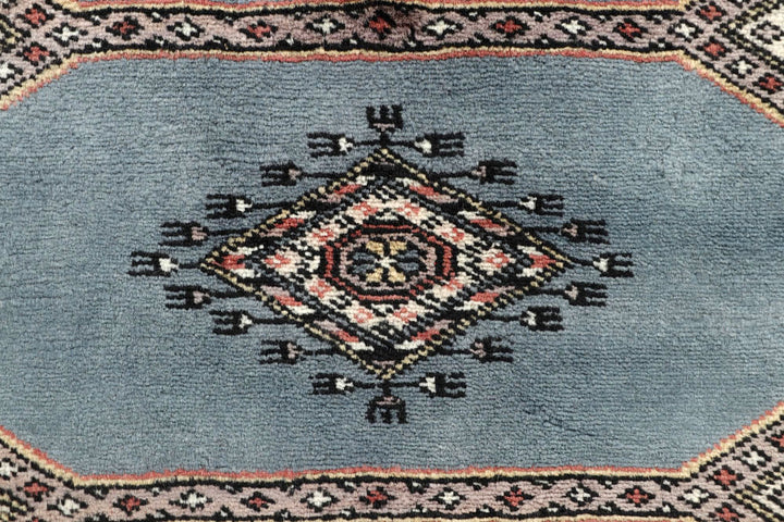 Light Slate Grey Jaldar 2' 6 x 10' - No. 58777 - ALRUG Rug Store