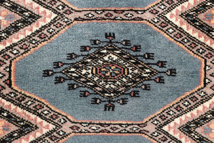 Light Slate Grey Jaldar 2' 6 x 9' 7 - No. 58778 - ALRUG Rug Store