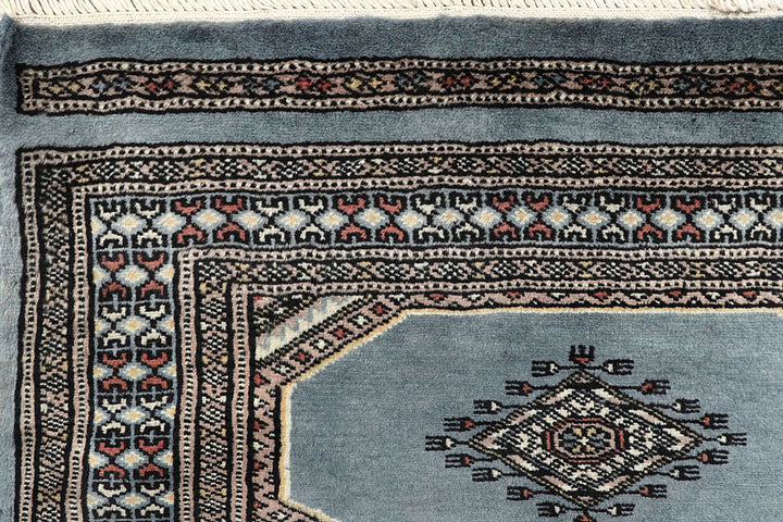 Light Slate Grey Jaldar 2' 7 x 9' 9 - No. 58779 - ALRUG Rug Store