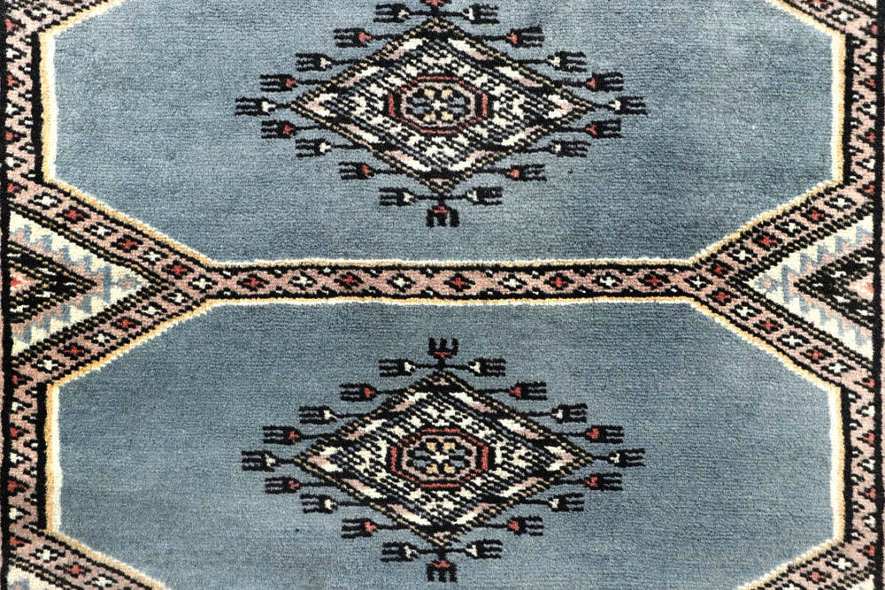 Light Slate Grey Jaldar 2' 7 x 9' 9 - No. 58779 - ALRUG Rug Store