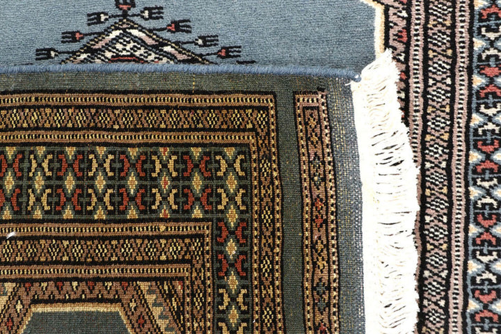 Light Slate Grey Jaldar 2'  7" x 9'  9" - No. QA44528