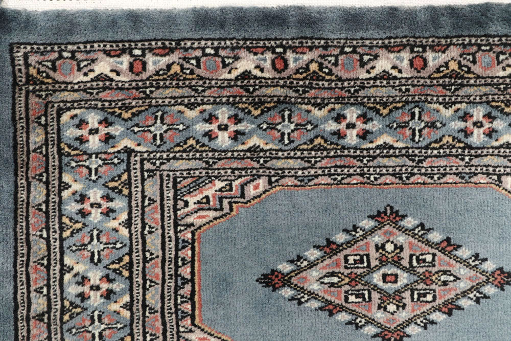 Light Slate Grey Jaldar 2' 7 x 9' 9 - No. 58781 - ALRUG Rug Store