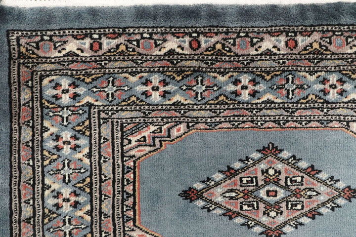 Light Slate Grey Jaldar 2'  7" x 9'  9" - No. QA32292