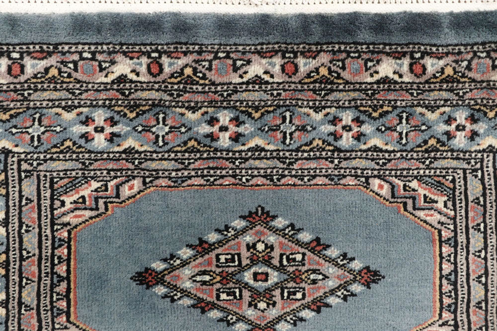 Light Slate Grey Jaldar 2' 7 x 9' 9 - No. 58781 - ALRUG Rug Store
