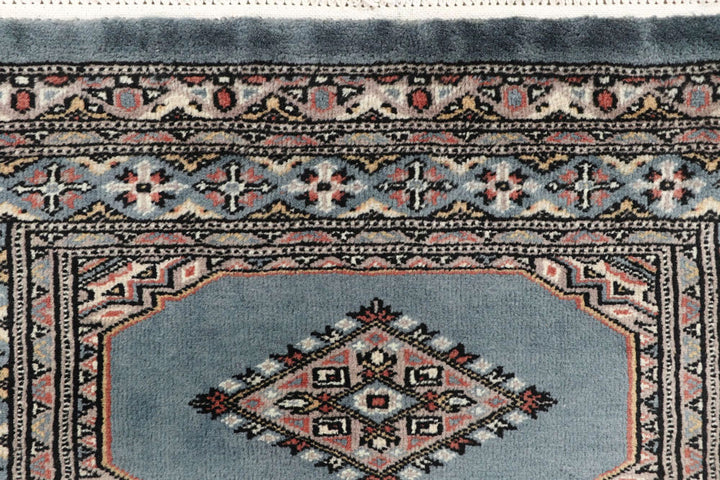 Light Slate Grey Jaldar 2' 7 x 9' 9 - No. 58781 - ALRUG Rug Store
