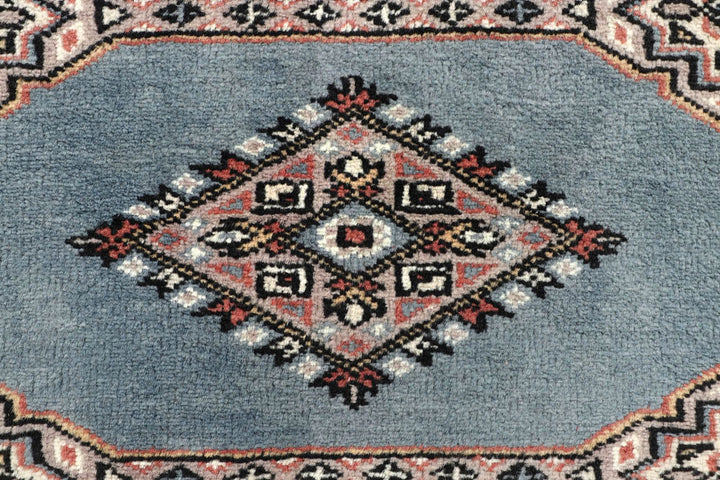 Light Slate Grey Jaldar 2' 7 x 9' 9 - No. 58781 - ALRUG Rug Store