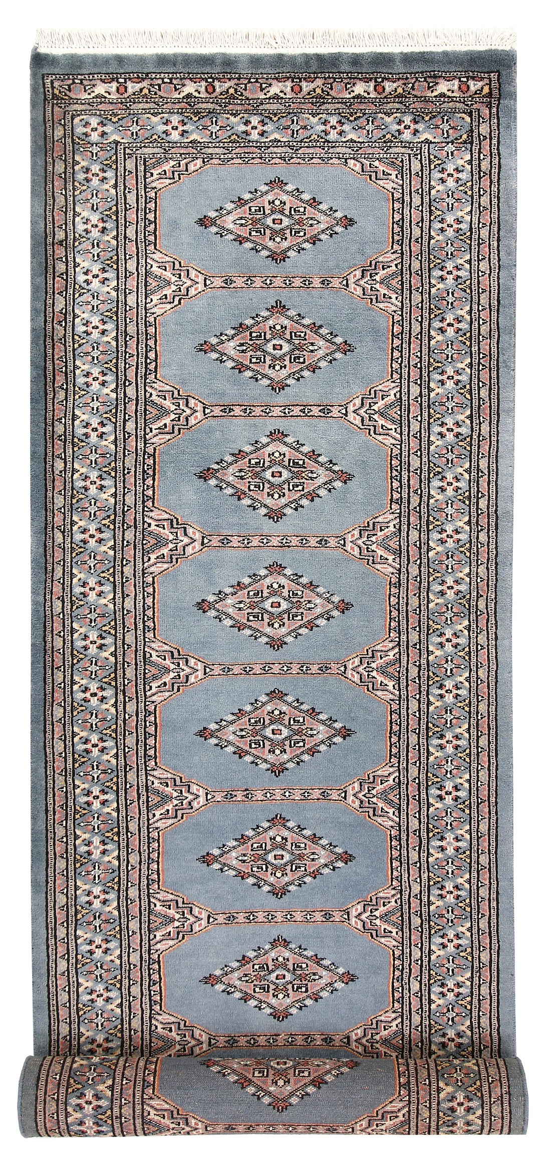 Light Slate Grey Jaldar 2' 7 x 9' 9 - No. 58781 - ALRUG Rug Store