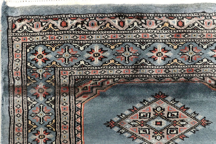 Light Slate Grey Jaldar 2' 7 x 10' 3 - No. 58782 - ALRUG Rug Store