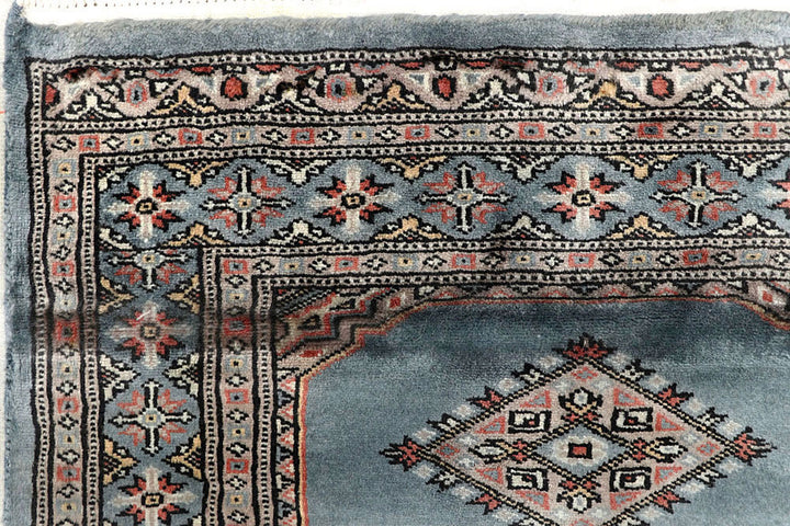 Light Slate Grey Jaldar 2'  7" x 10'  3" - No. QA49563