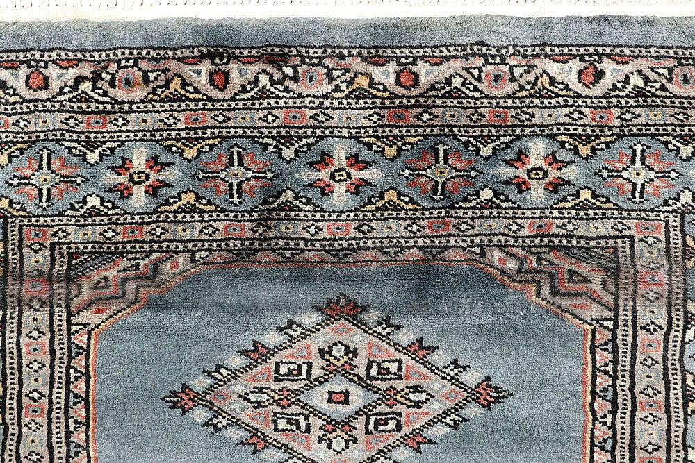 Light Slate Grey Jaldar 2' 7 x 10' 3 - No. 58782 - ALRUG Rug Store