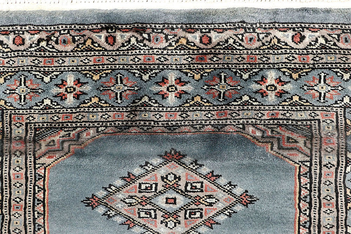 Light Slate Grey Jaldar 2' 7 x 10' 3 - No. 58782 - ALRUG Rug Store