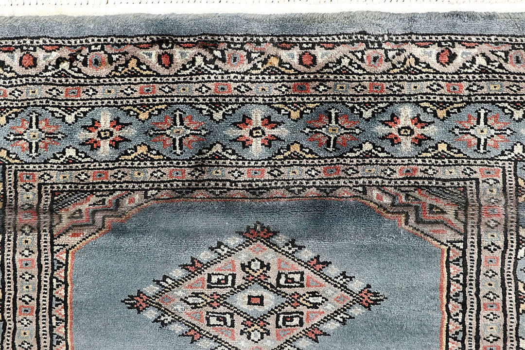 Light Slate Grey Jaldar 2'  7" x 10'  3" - No. QA49563