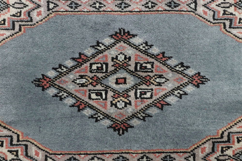 Light Slate Grey Jaldar 2' 7 x 10' 3 - No. 58782 - ALRUG Rug Store