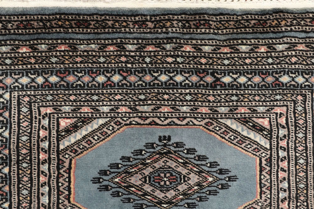 Light Slate Grey Jaldar 2' 6 x 10' - No. 58783 - ALRUG Rug Store