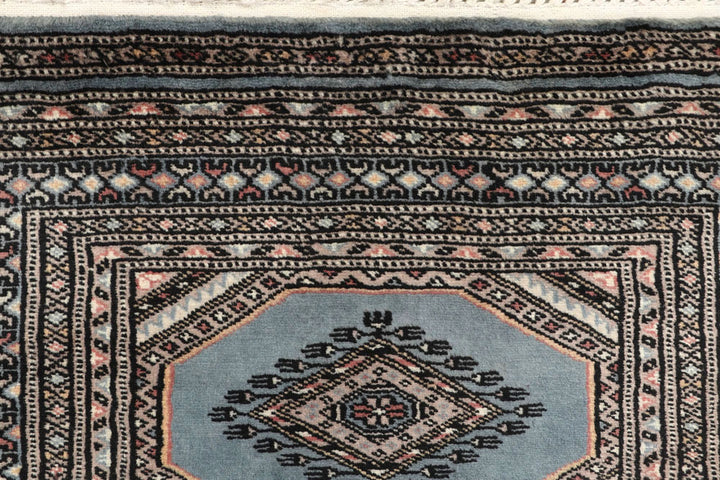 Light Slate Grey Jaldar 2' 6 x 10' - No. 58783 - ALRUG Rug Store