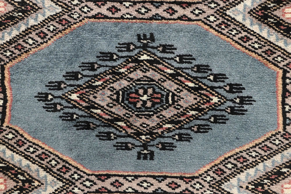 Light Slate Grey Jaldar 2' 6 x 10' - No. 58783 - ALRUG Rug Store
