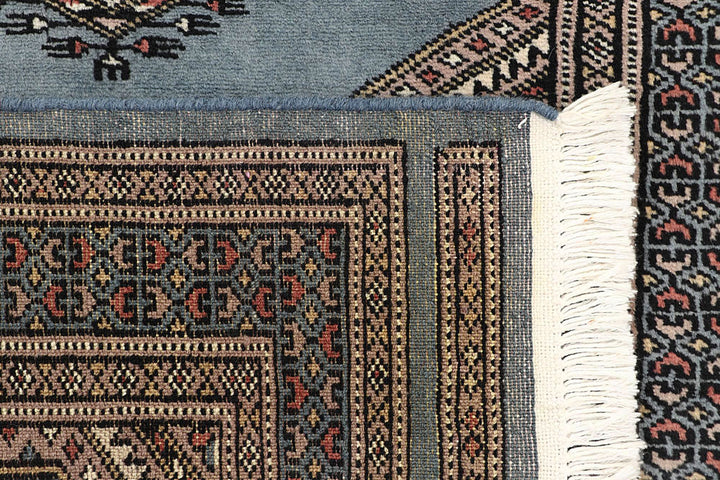 Light Steel Blue Jaldar 2' 6 x 10' 4 - No. 58784 - ALRUG Rug Store