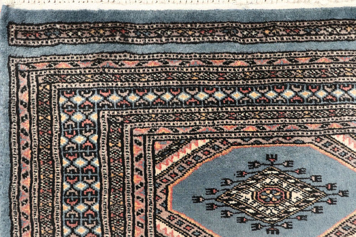 Light Slate Grey Jaldar 2' 7 x 9' 11 - No. 58785 - ALRUG Rug Store