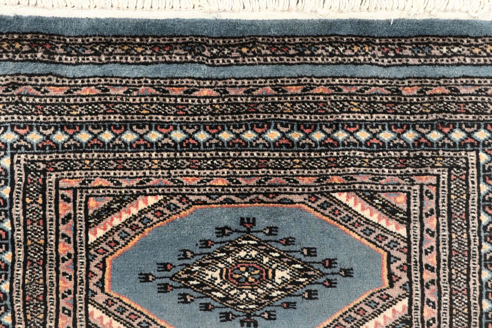 Light Slate Grey Jaldar 2' 7 x 9' 11 - No. 58785 - ALRUG Rug Store
