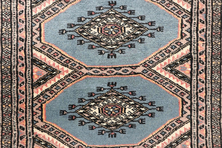 Light Slate Grey Jaldar 2' 7 x 9' 11 - No. 58785 - ALRUG Rug Store